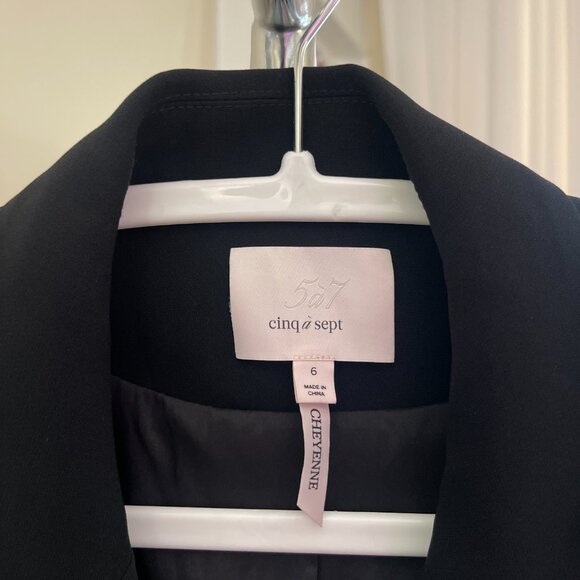 Cinq A Sept- Rhinestone Star Cheyenne Blazer - Picture 2 of 3